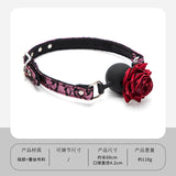 SM Props Sex Oral Ball Female M Training Deep Throat Oral Bite Ring Forced Mouth Opening Bone Silicone Mouth Gag Cat Whiskers Mouth Shackle