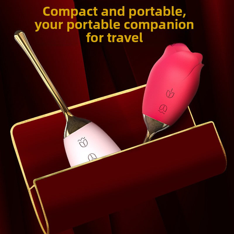 Gift Rose Tongue Licking Vibrator Sex Toys Female Products Pleasure Device Adult Sex Products Female Use Device