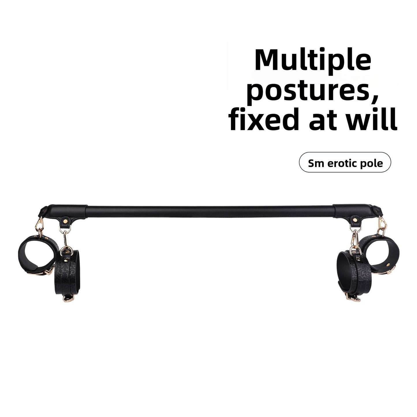 Sex Toys SM Props Detachable Sex Bondage One-word Steel Pipe SM Standing Binding Props Handcuffs Fixator