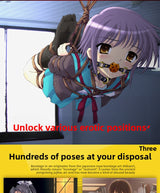 Bondage Restraint SM Props Multi-color Polyester Silk Rope 10m Erotic Bondage Rope Training Female Slave Adult Products