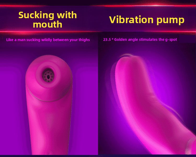 Female Instant Vibrating Sucking Masturbator Vibrating AV Massager Adult Products Erotic