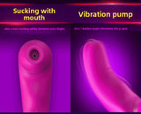 Female Instant Vibrating Sucking Masturbator Vibrating AV Massager Adult Products Erotic