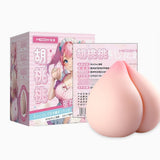 Male Peach Airplane Cup Famous Device Inverted Mold Fake Breast Insertable Imitation Breast Ball Masturbator Stress Relief