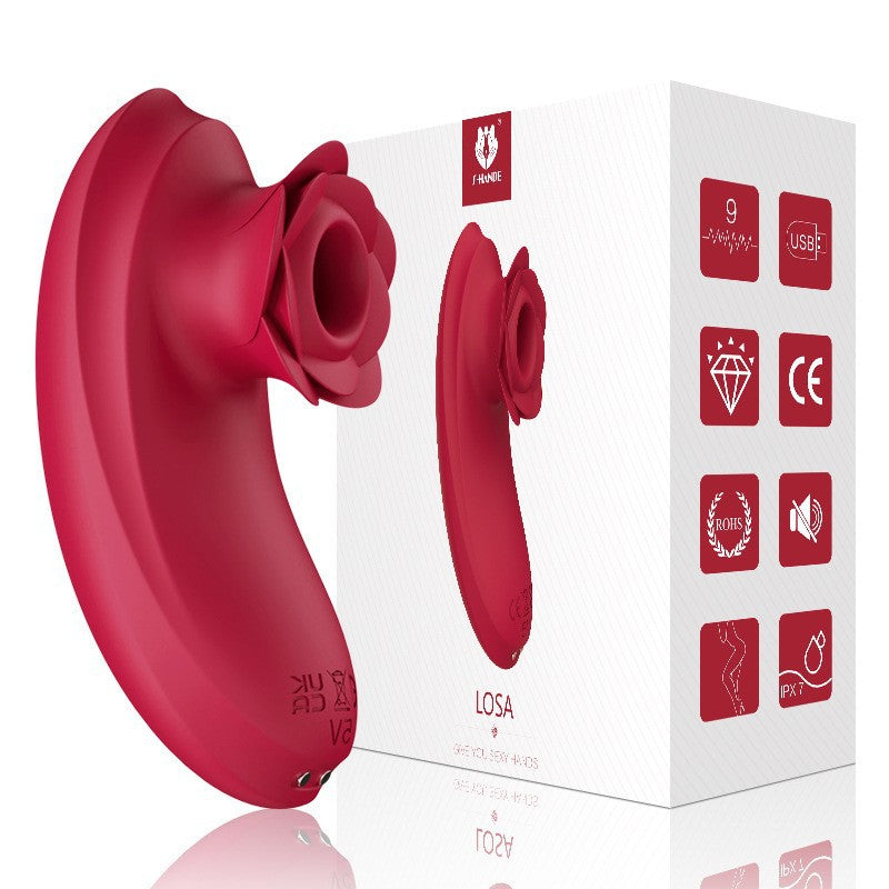 Cross-Border 10 Frequency Sucking Erotic Vibrator Non-Insertive Clitoral Stimulation Female Adult Toy Sucking Female Masturbator