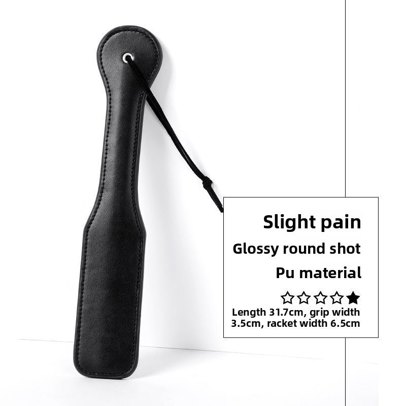 Punishment Training SM Props Acrylic Ruler Spanker Erotic Leather Spanker SP Leather Whip Pointer Alternative Adult Products