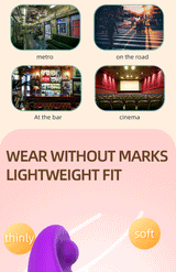 Liquid Silicone Female Wearable Vibrator Vibrating Massager Adult Fun