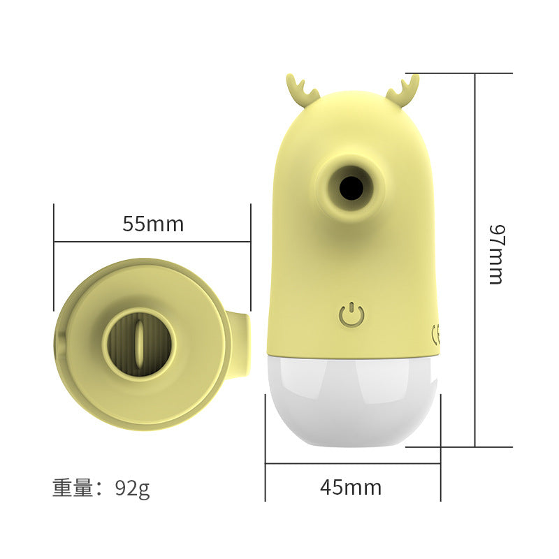 Deer Tongue Licking Vibrator G-Spot Sucking Vibrator Female Flirting Masturbator Adult Sex Toys