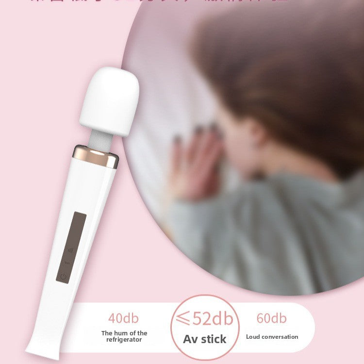 Lily Vibrator for Women Large AV Wand Multi-frequency Vibration G-spot Stimulation Masturbator Adult Sex Toys