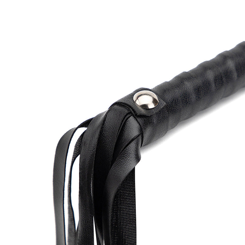 SM Sex Toys Long Handle Whip PVC Three-Nail Loose Whip Punishment Queen Whip Alternative Adult Products