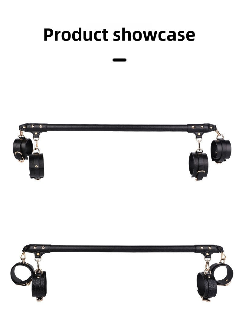 Sex Toys SM Props Detachable Sex Bondage One-word Steel Pipe SM Standing Binding Props Handcuffs Fixator