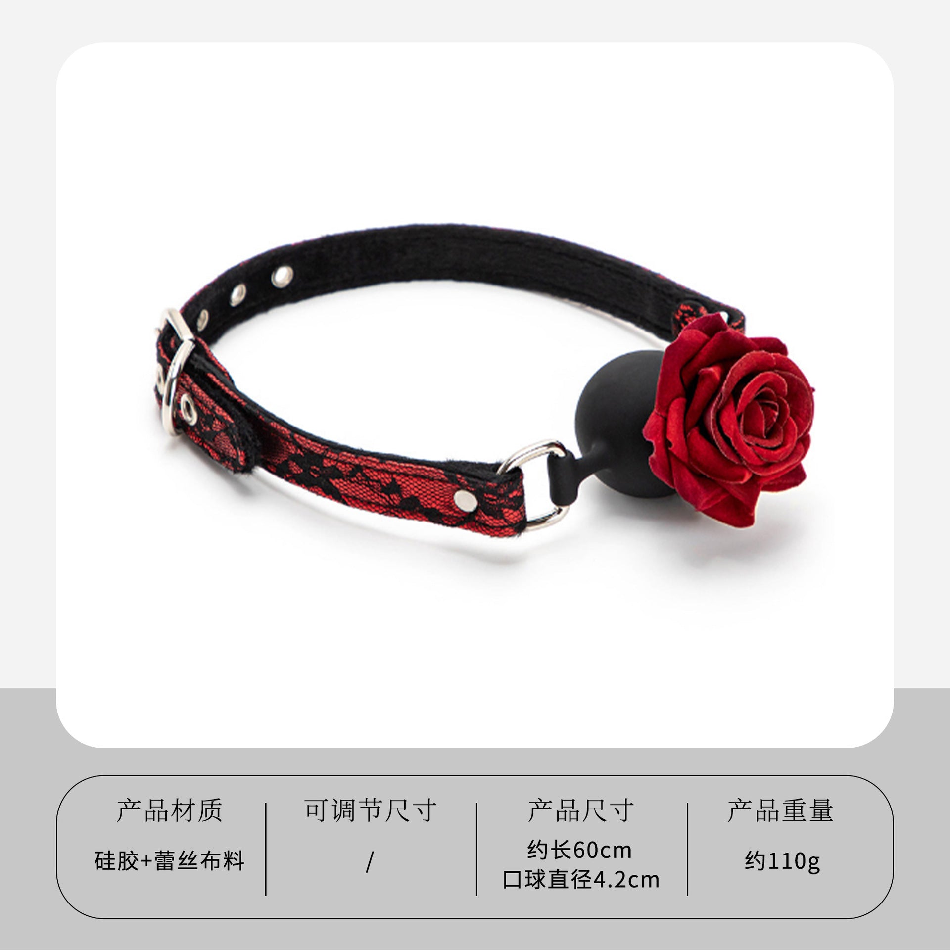 SM Props Sex Oral Ball Female M Training Deep Throat Oral Bite Ring Forced Mouth Opening Bone Silicone Mouth Gag Cat Whiskers Mouth Shackle