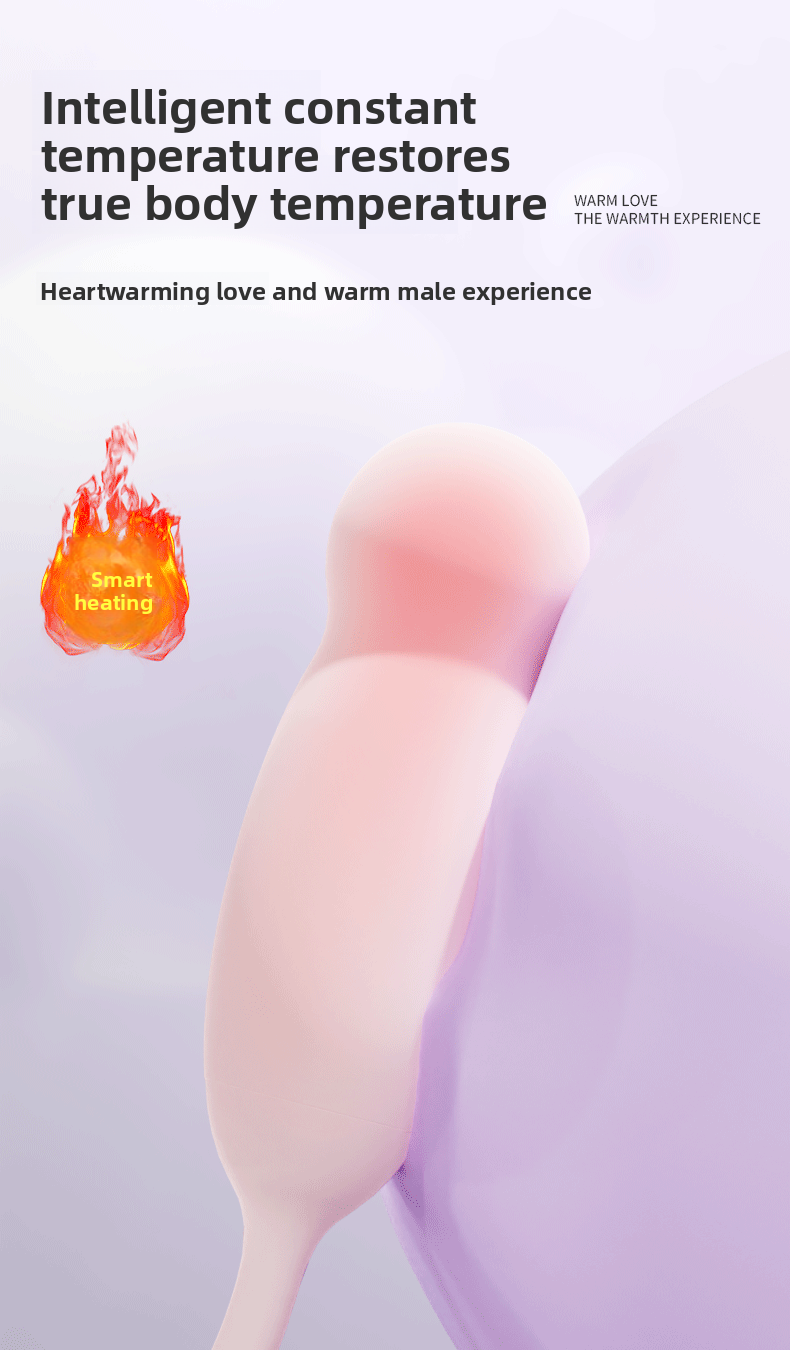 Heated Telescopic Vibrator Strong Vibration Adult Female Toy Insertable Female Masturbation Vibrator Sex Toy