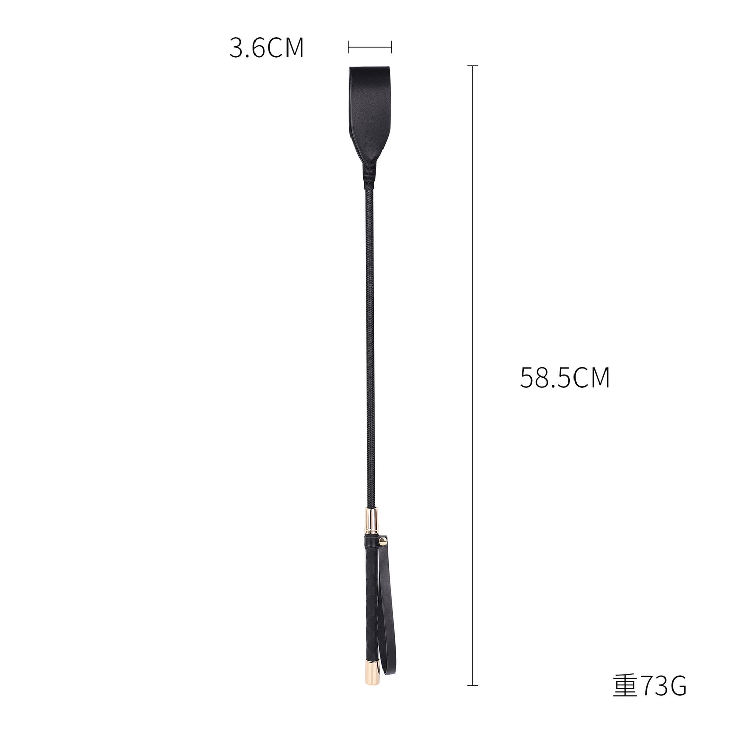 Sex Toys SM Props Punishment Leather Pat SP Tools Black Long Rod Pointer Alternative Torture Tools