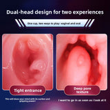 Telescopic Electric Aircraft Cup Fully Automatic Penis Trainer Adult Supplies Male Masturbator