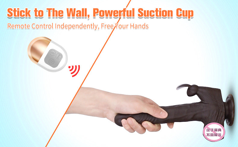 Electric Fake Penis Realistic Dildo Telescopic Vibrating Liquid Silicone Female Masturbator Machine Adult Sex Toys