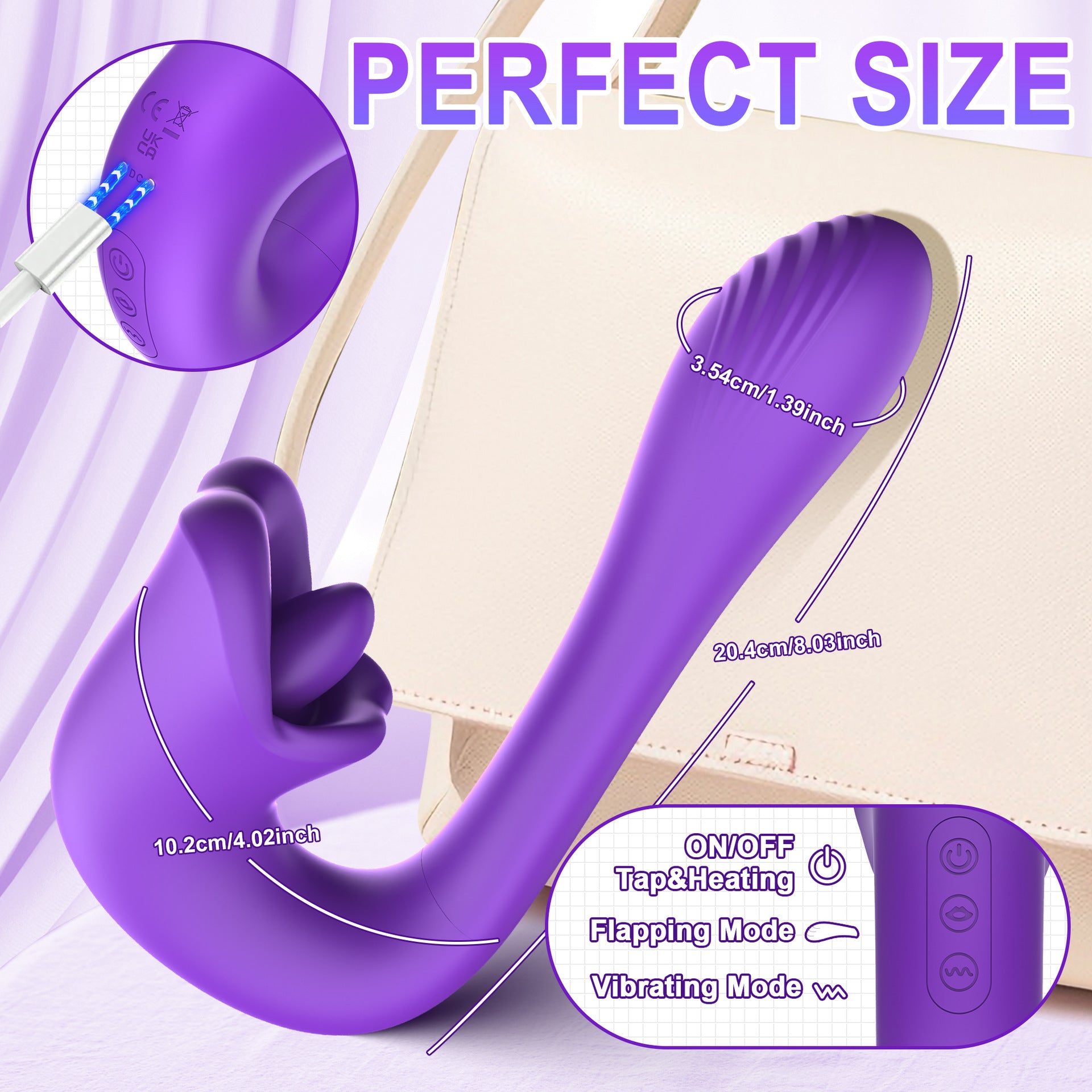 Hot-selling Female Tongue Licking Masturbator Couple Flirting Adult Sex Toys Massage Vibrator