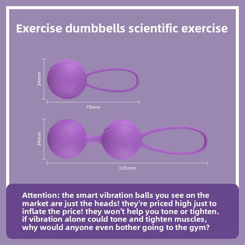 Kegel Beginner Exercise for Women Pelvic Floor Muscle Repair Tightening Vagina Dumbbell Female Sex Toy Kegel Ball