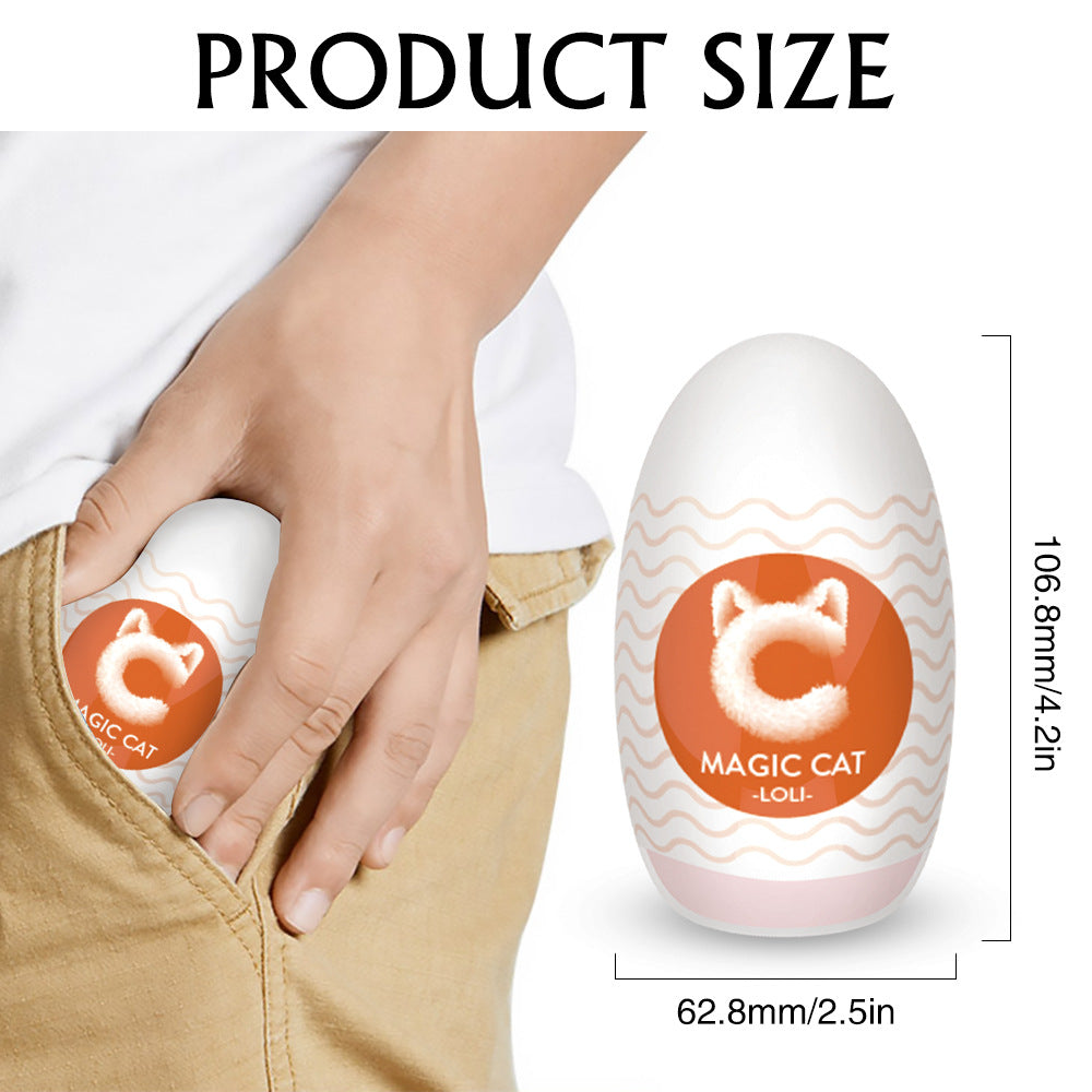 Airplane Egg Invisible Compact Portable Male Masturbator Manual Airplane Cup Male Adult Toy Supplies