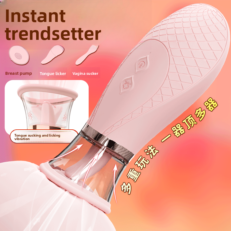 Tongue Licking Device Clitoral Stimulation Sucking Female Products Sex Toys Female Masturbator Female Orgasm Licking Device