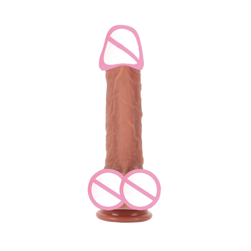 Hot-selling Silicone Realistic Dildo Electric Telescopic Thrusting Female Masturbator Fake Penis Sex Toys