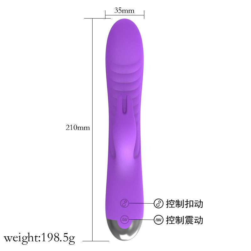 G-spot Massager Rabbit Vibrator Female Masturbator Buckle Swing Adult Sex Toys
