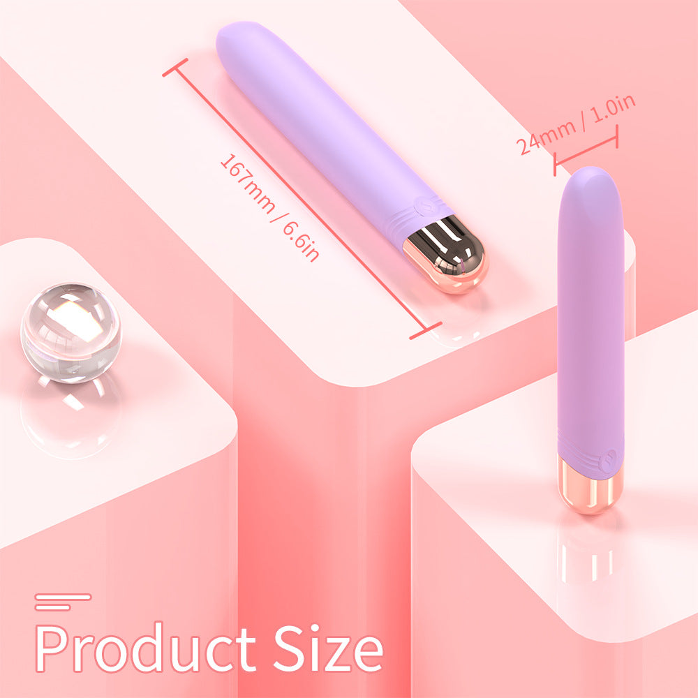 Dot Tide Pen Vibrating Masturbator Female Silicone Toy Small Size Insertable Adult Sex Toy