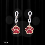 Sex Toys Props Flash Diamond Cat Claw Nipple Clips Female Teasing Invisible Breast Bundle Adult Products Double Peak Nipple Clips