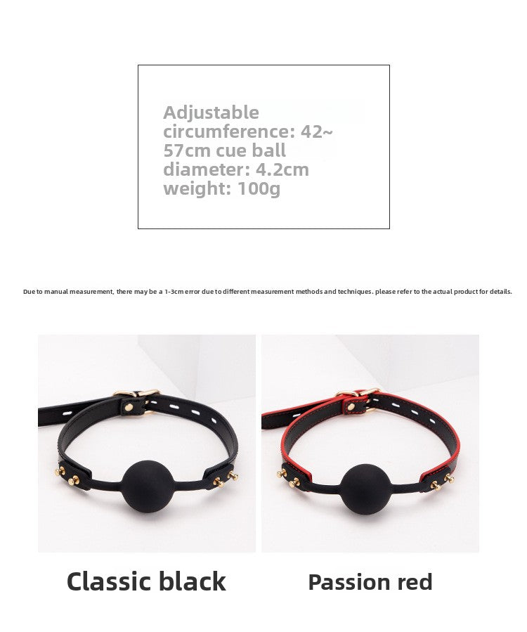 High-end SM Props Genuine Leather Collar Whip Female Slave Training Bondage Tools Mouth Gag Handcuffs