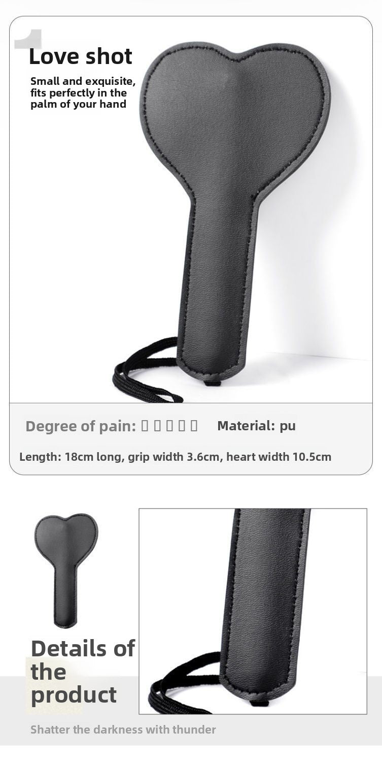 Punishment Training SM Props Acrylic Ruler Spanker Erotic Leather Spanker SP Leather Whip Pointer Alternative Adult Products