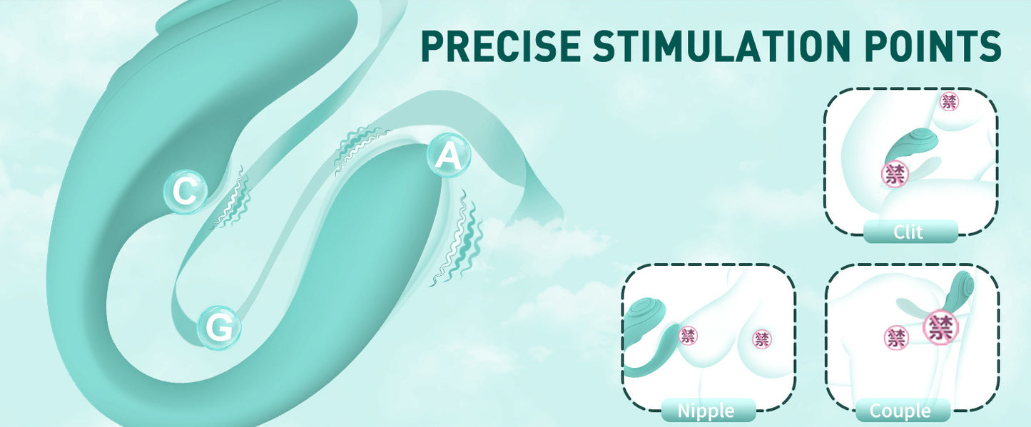 New Wearable Vibrator for Women, Masturbation Massager, APP-Controlled Vibrating Sex Toy