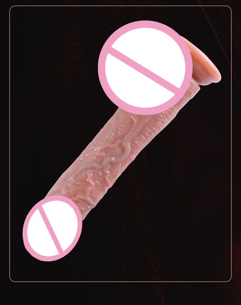 Electric Artificial Dildos Customized Soft Flesh Realistic Female Masturbator Fake Penis Adult Sex Toys Supplies