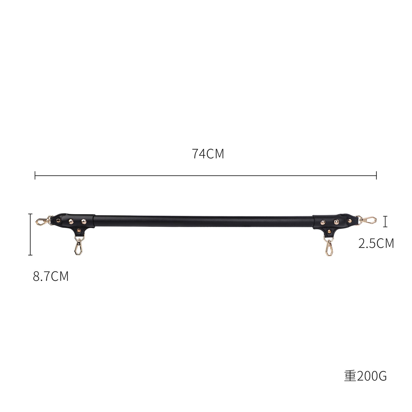 Sex Toys SM Props Detachable Sex Bondage One-word Steel Pipe SM Standing Binding Props Handcuffs Fixator