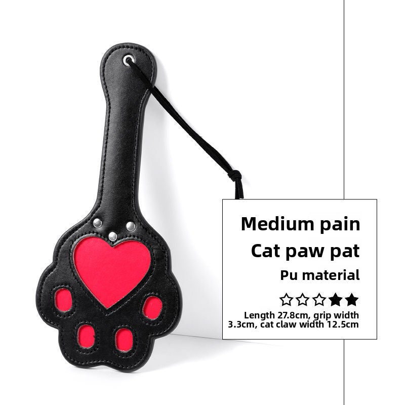 Punishment Training SM Props Acrylic Ruler Spanker Erotic Leather Spanker SP Leather Whip Pointer Alternative Adult Products