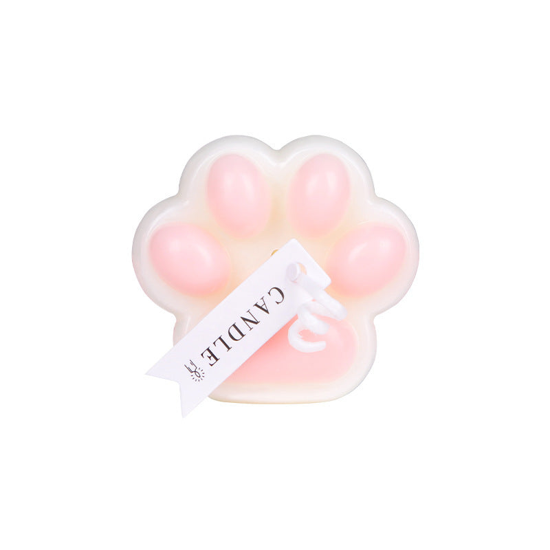 SM props fun low temperature candle couple training wax cute cat claw candle