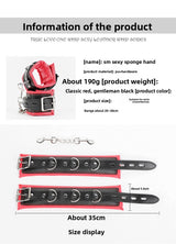 Bondage Restraint Sponge Erotic Handcuffs Thickened Erotic Footcuffs Alternative Adult Products