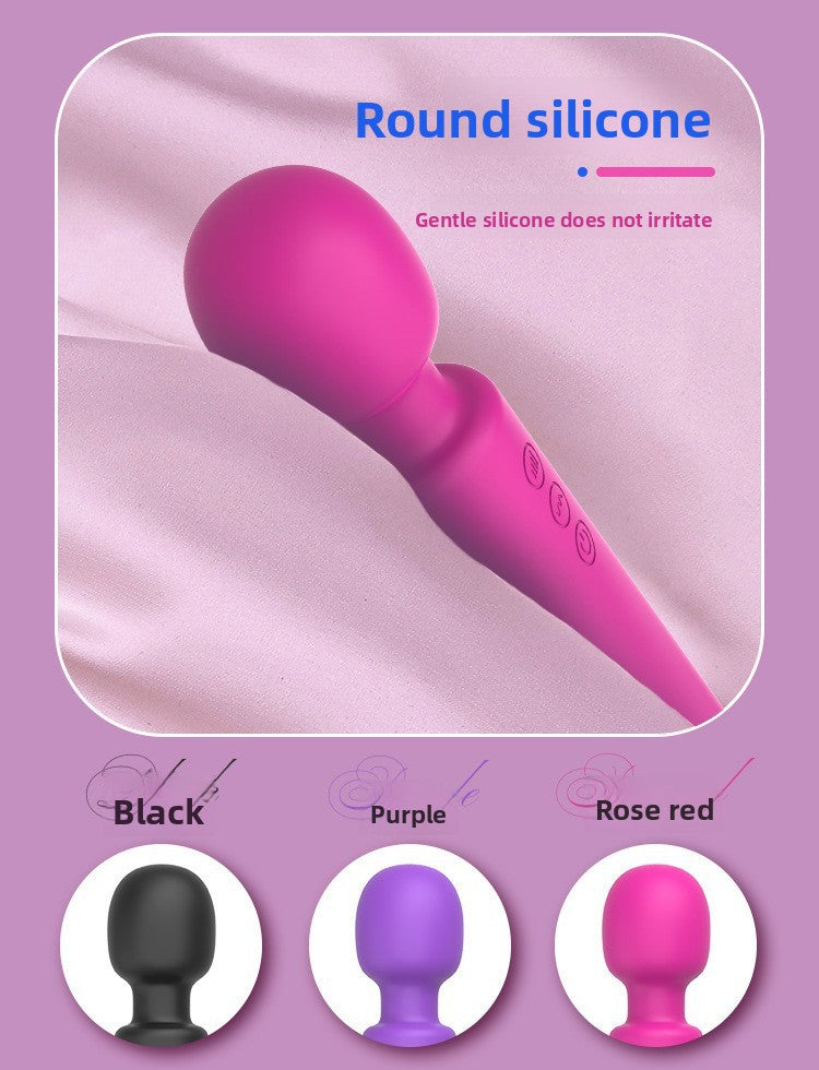Female AV Wand Vibration 20 Frequency 8 Speed Handheld Massage Wand USB Charging Foreign Trade Hot Selling Sex Toys