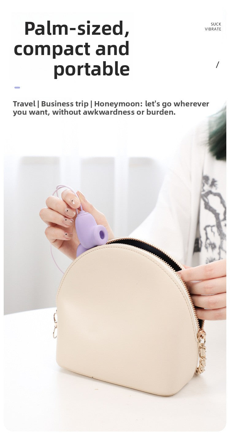 Sucking Vibrating Egg Female Orgasm Masturbator Couple Foreplay Flirting