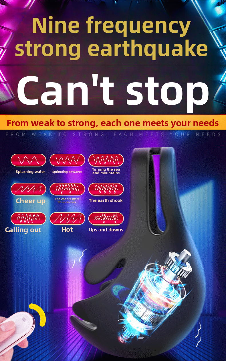 Semen Locking Ring Male Masturbator Testicle Trainer Penis Sleeve Adult Products Semen Locking Vibrating Ring