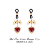 SM Sex Toys for Women Masturbation Toys Erotic Clitoral Clips Torture Training Bowknot Heart-shaped Nipple Clips Nipple Binders