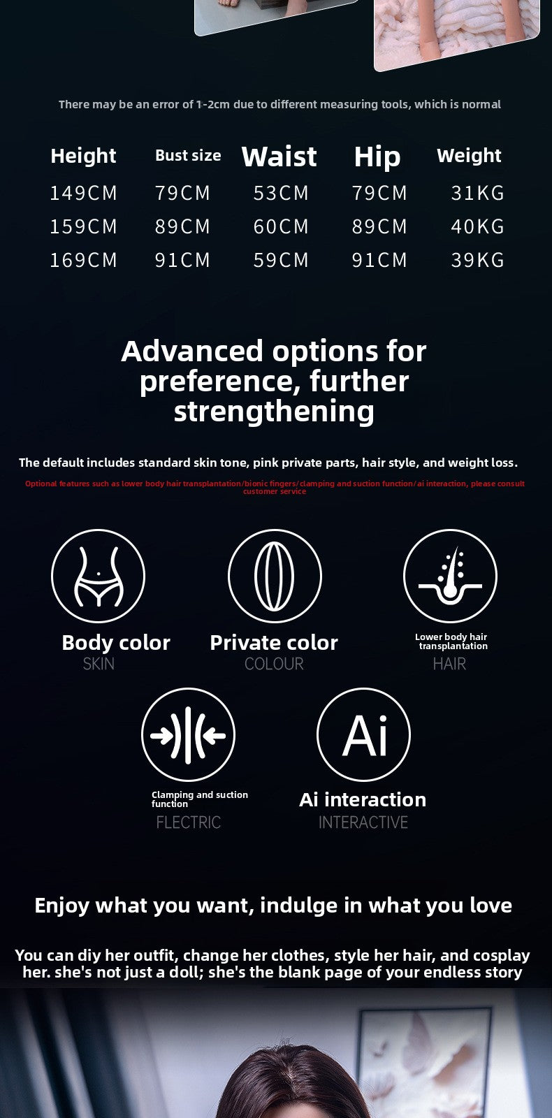 Full Body Silicone Doll Male Masturbator Non-Inflatable Sex Doll Erotic Adult Products Full Body Silicone Doll