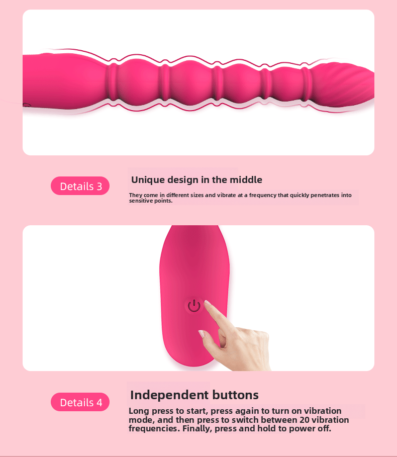 New Adult Products Female AV Vibrator Massage Masturbation Couple Flirting Bed Sex Toys