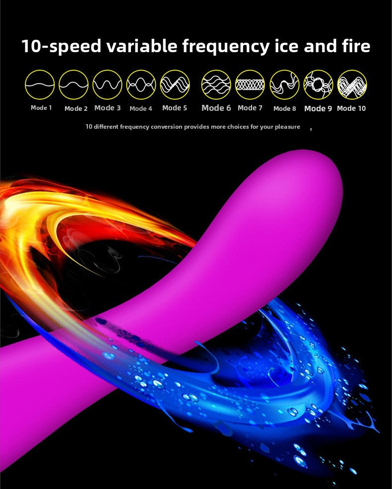 Full Moon Crescent Massage Vibrator Female Orgasm Masturbator Vibrating Stick Adult Sex Toys