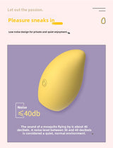 Hot New Product Female Sex Toy Banana Pear Mango Vibrator Multi-frequency Vibration Masturbation Device Magnetic Charging Base