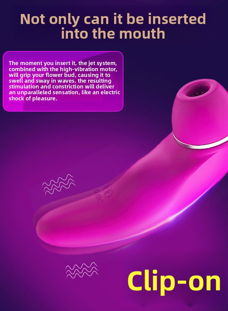Female Instant Vibrating Sucking Masturbator Vibrating AV Massager Adult Products Erotic