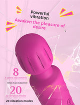 Customized AV Female Vibrator Adult Electric Massage Stick G-Spot Instant Climax Sex Toys