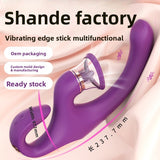 Hot-Selling Sucking Tongue Licking Vibrator for Women Strong Vibration Multi-Functional Female Masturbator Adult Sex Toy Masturbation Stick