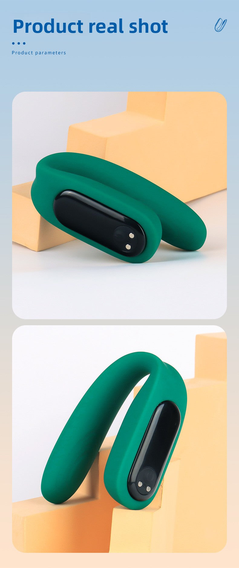 Female Vibrator Panties Wearable Vibrator U-Shaped Shared Outdoor Flirting Product Remote Control Vibrator