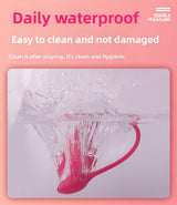 Sucking Double Vibrator Eternal Flower Vibrator Female Masturbator Breast Suction Teasing Vibrating Vibrator