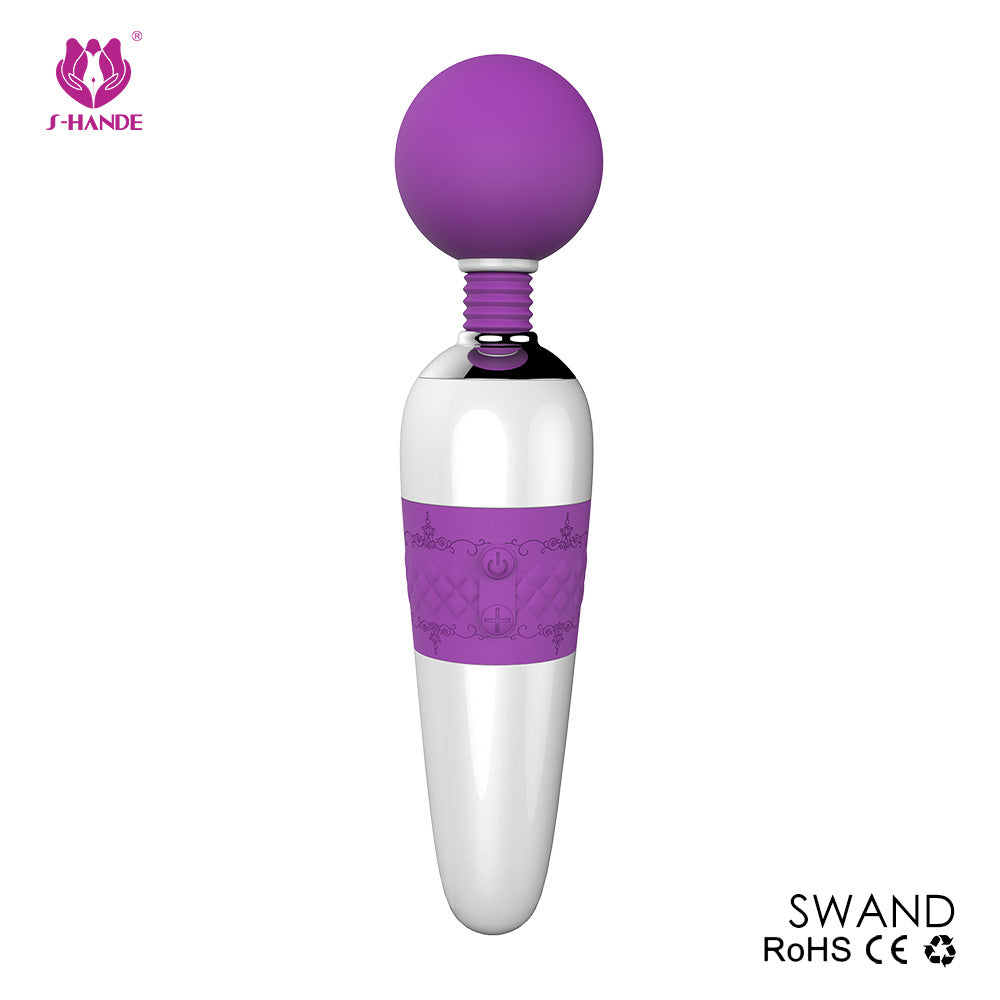 Female Sex Toys Factory Vibrator Female Instant Orgasm Masturbator Large Head Strong Vibration Adult Products AV Massage Stick