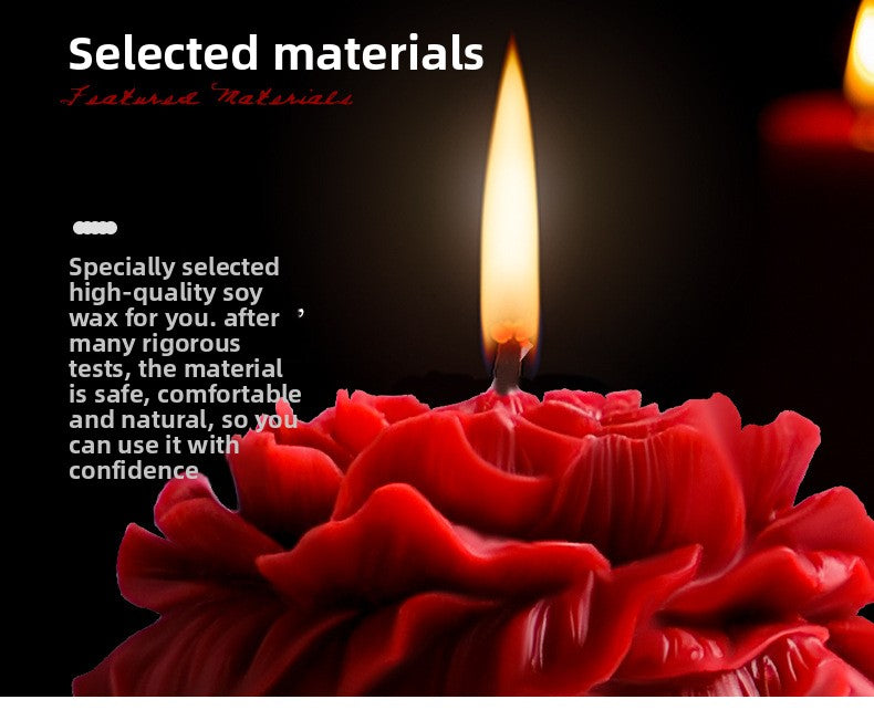 Drip Wax SM Props Peony Flower Low-Temperature Candle Couple SM Training Fun Candle Alternative Adult Products